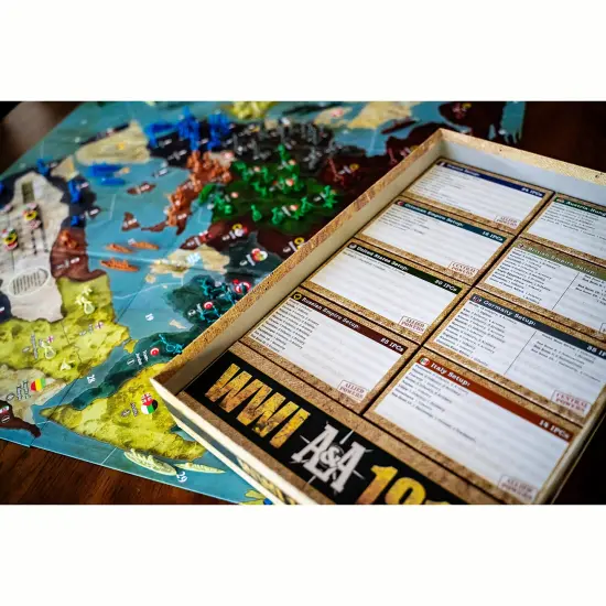Renegade Game Studios: Axis & Allies: WWI 1914 - Upgraded Edition, Epic Miniatures War Board Game, Immersive & Strategic, Age 12+, 2-8 Players, 4-6 Hr {7}