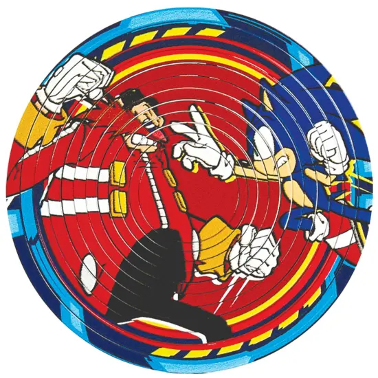 Spin Flip Puzzle: Sonic & Dr. Eggman - 12 Rings - 2-In-1: Double-Sided Puzzle, Spin-Flip-Solve, 360 Degress Of Puzzling, Licensed, Adults & Kids 8+ {5}