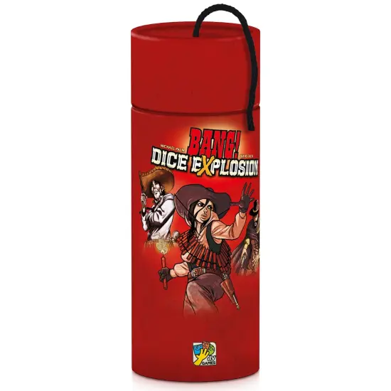 BANG! Dice Explosion - Dice Rolling Competitive Game, Previous Expansions Included, Character Cards, Western Themed, Ages 8+, 3-8 Players, 15 Mins {1}