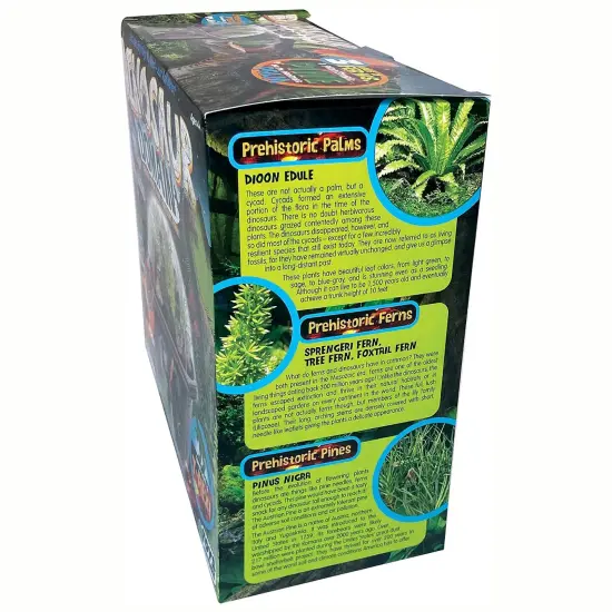 Toys By Nature: Dinosaur Domain - DIY Biosphere Terrarium Starter Kit, Grow Prehistoric Plants, Jurassic Park Garden, Boulders & T-Rex Figure, Kids 4+ {7}