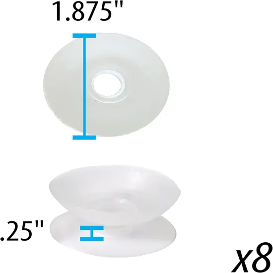 The Beadsmith No-Tangle Thread Bobbins, String Organizer, Ideal for Kumihimo or Cord Management (1 7/8 Inches, Set of 8) {3}