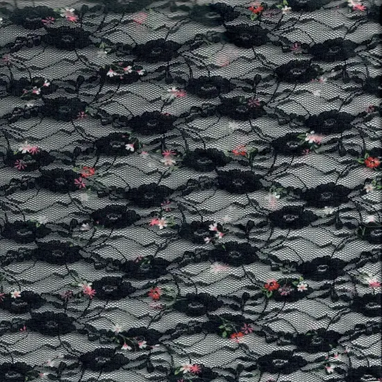 1 yard Ditsy Lace Digital Print Fabric 56/58 Inches Wide COCO {2}