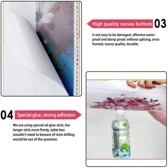 5D Coconut Tree Diamond Art Beach Sunset Diamond Painting Kit for Adults, DIY Full Drill Crystal Rhinestone Arts and Crafts (s12X12) {5}