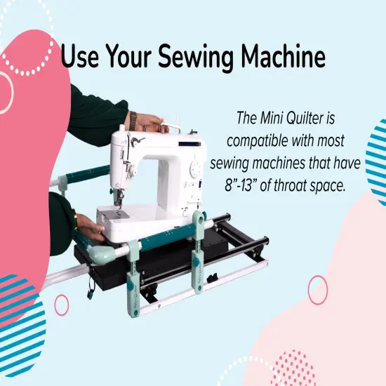 Grace Mini Quilter Long Arm Quilting Machine {3}