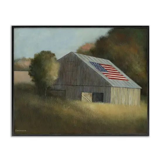 Stupell Industries Peaceful Americana Barn Framed Giclee By David Swanagin {7}