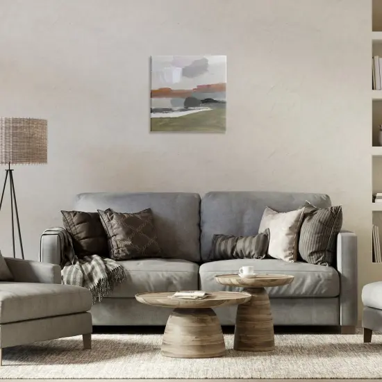 Stupell Industries Abstract Canyon Mesa in Distance Canvas By Pamela Munger {2}