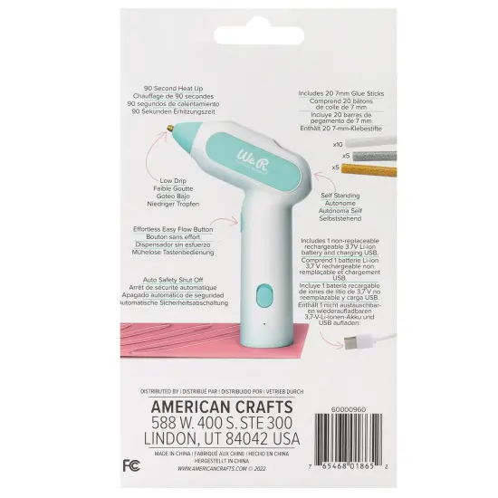 We R Creative Flow Glue Gun-Blue {5}