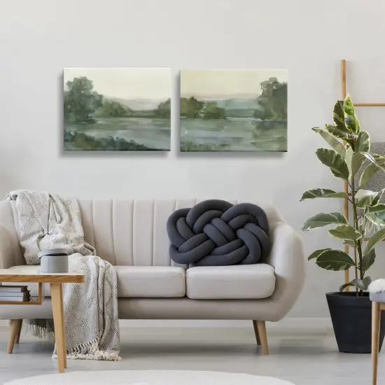 Stupell Industries Mountain Views in Muted Tones 2pc Canvas Set By Ethan Harper {2}