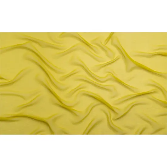 1 Yard Crinkled Silk Chiffon Warm Olive Fabric for Flowing Dresses , 43 Inches Wide {3}