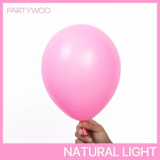 Matte Pink Balloon Arch Kit Garland (Pink-y11) {2}