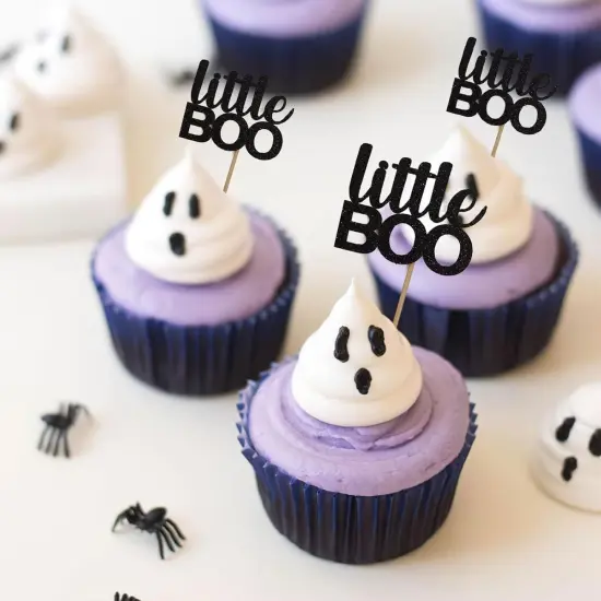 Little Boo Cupcake Toppers {2}