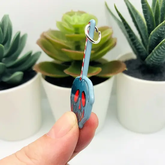 Creepy Christmas Poison Apple Charms, 27x47mm {5}