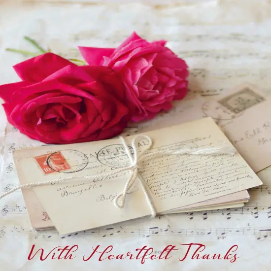 Thank You - Heartfelt Thanks {2}