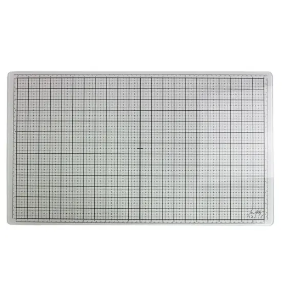 Tim Holtz Glass Studio Mat 23.75"X14.25"-White {3}