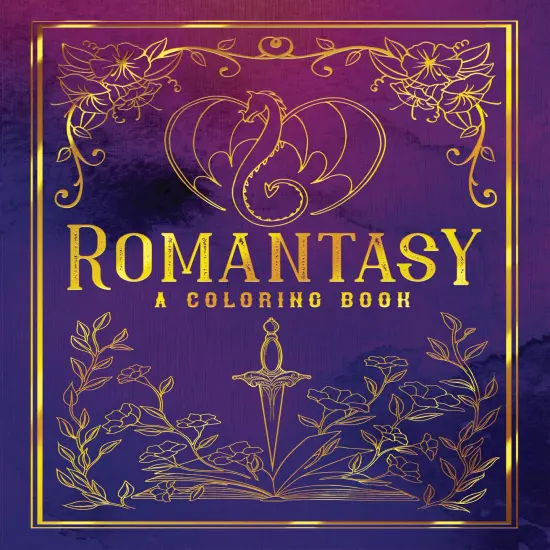 Romantasy: A Coloring Book-Softcover {1}