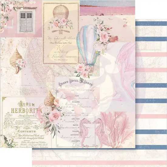 Prima Marketing Golden Coast Cardstock 12X12-655350995027 (10 SHEETS) {1}