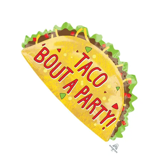 Anagram&reg; Taco Party 33 Inch {4}