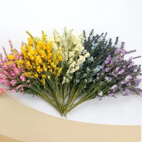 10Pcs Artificial Flower Bulk Spring/Summer Flowers {3}