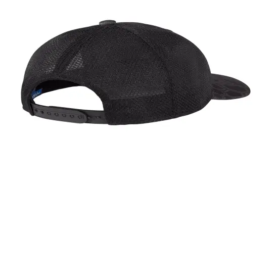 Port Authority&reg; Performance Camouflage Mesh Back Snapback Cap K Typhoon/ Black {2}