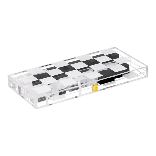 Lucite Foldable Chess Game {2}