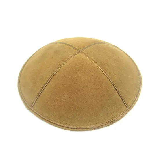 Kippah Rust Suede {1}