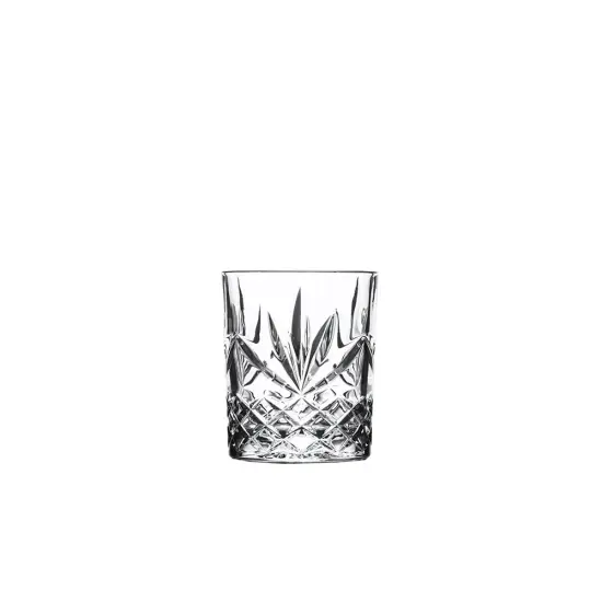 Unique Designed Crystal Decanter with Six Cups Set Silver {4}