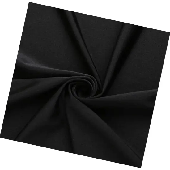 Nylon Spandex Fabric 4 Way Stretch Black {5}
