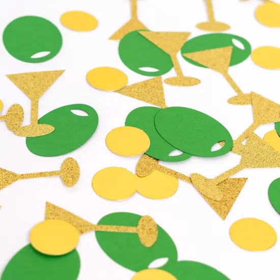 A Tini Bit Older Confetti - Martini Themed Party Decorations， Weenies and Tinis Party Supply {1}