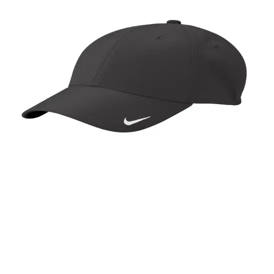 Nike&reg; Dri FIT Legacy Cap Moisture Wicking Adjustable Sports Hat with Classic Style Anthracite {1}