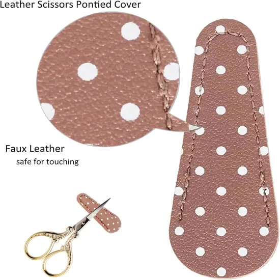 4.5Inch Vintage Crochet Scissors - Small Embroidery Scissors with Stainless Steel Sharp Pointed Blades - Ideal for Sewing, Craft, DIY & Artwork DIY Tool {3}