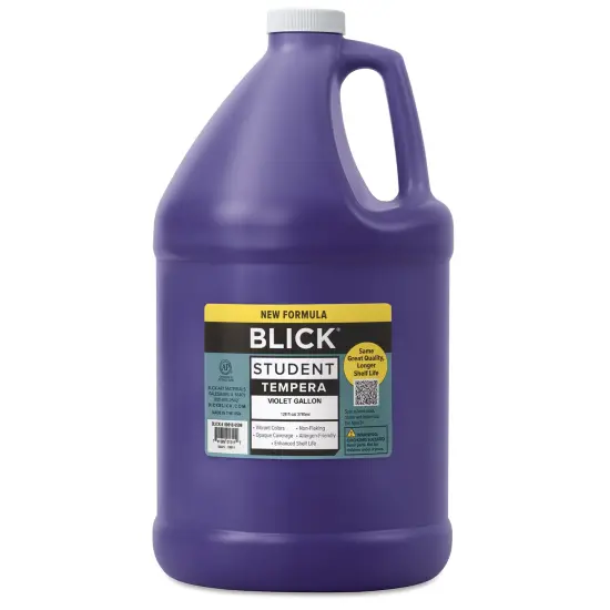 Blick Student Tempera Paint - Violet, 128 oz bottle {2}
