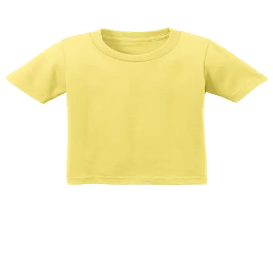 Port & Company&reg; Infant Core Cotton Tee Yellow {2}