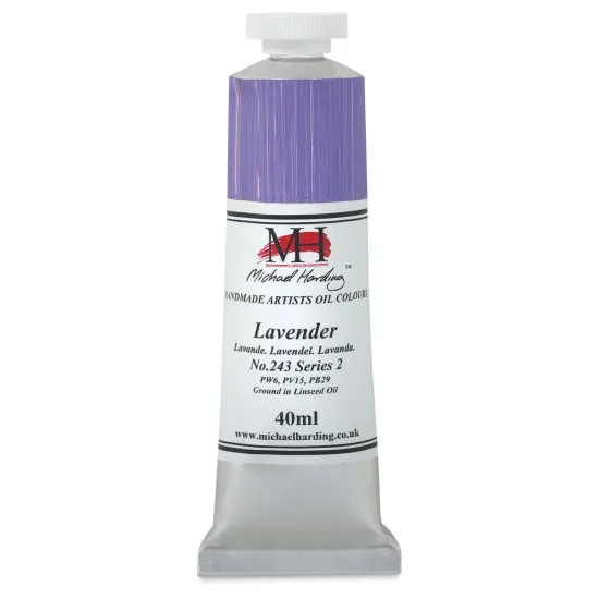 Michael Harding Artists Oil Color - Lavender, 40 ml tube {1}