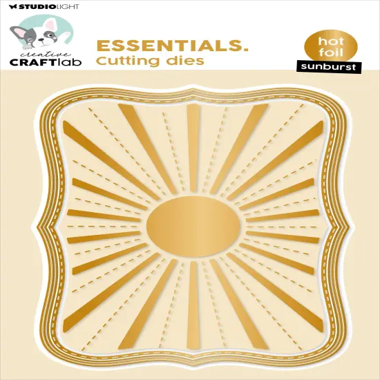 Studio Light Essentials Hot Foil Cutting Die-Nr. 03, Sunburst {1}