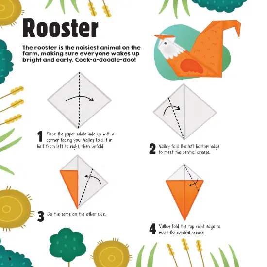 Origami Farm For Beginners-Softcover {4}