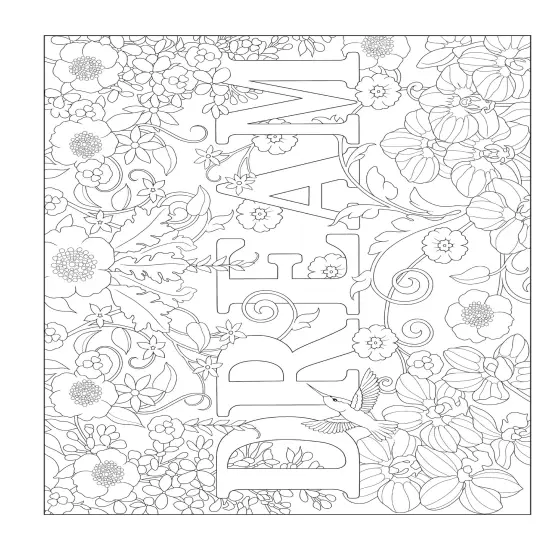 Creative Haven: Floral Alphabet Designs Coloring Book-Softcover {7}