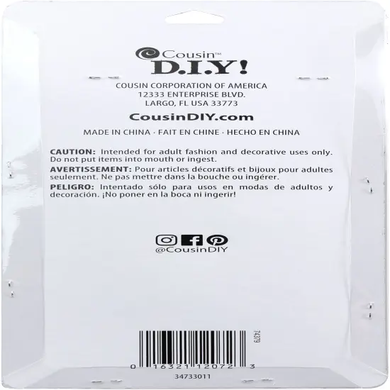 CousinDIY Acrylic Bead Mix 5.9oz-Tropical {3}