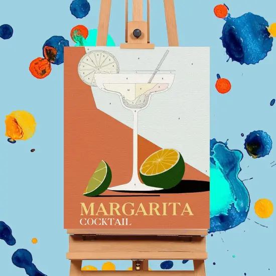 6 Pack Paint by Numbers Kit for Adults Beginners - 8x10 Inch {3}