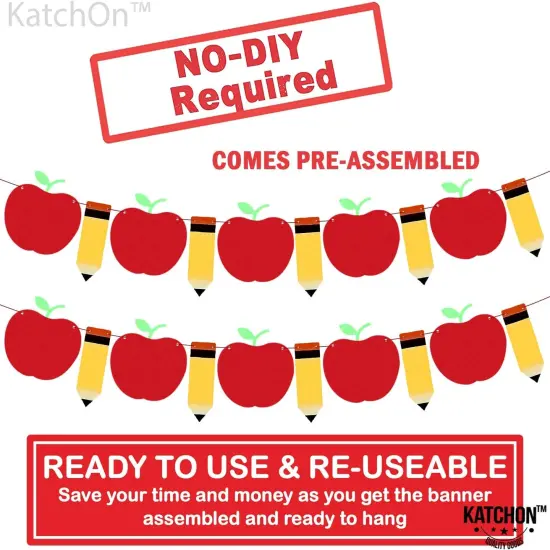 Felt Back to School Garland {3}