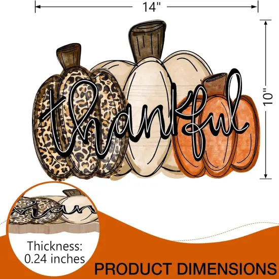 Fall Pumpkin Front Door Porch - Brown {2}