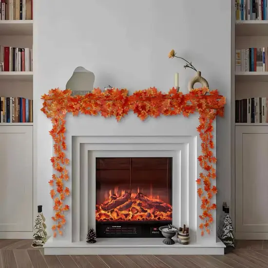 12 Pack Fall Leaf Garland {2}