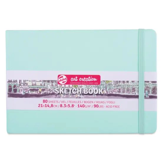 Royal Talens Art Creations Sketchbook - 5.8" x 8.3", Fresh Mint {1}