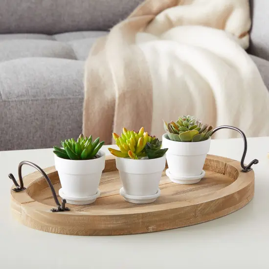 3 Inch 12 Pack White Clay Mini Terracotta Pots with Saucers and Drainage Hole, Paintable Pottery for Succulents, Planter, Flowers, Cactus, Garden Crafts, and Wedding Decor {3}