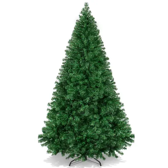 Best Choice Products Premium Hinged Artificial Christmas Pine Tree w/ Metal Base {1}
