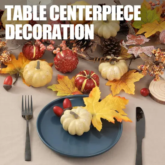 23 PCS Fall Harvest Table Decorations {3}
