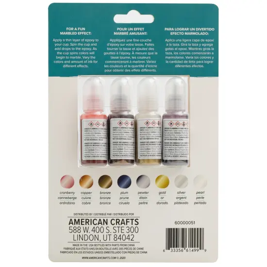 We R Spin It Alcohol Ink 9/Pkg-Neutrals {3}