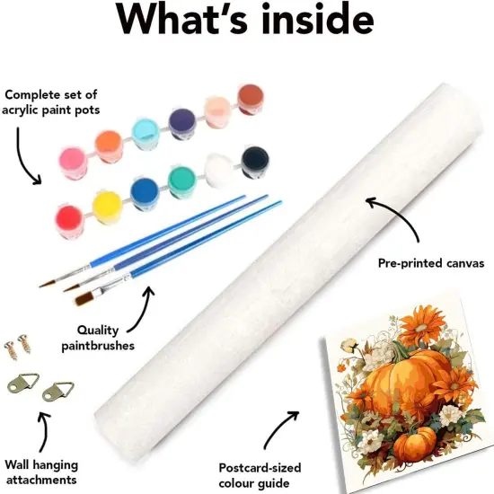 Fall Paint by Numbers for Adults {5}