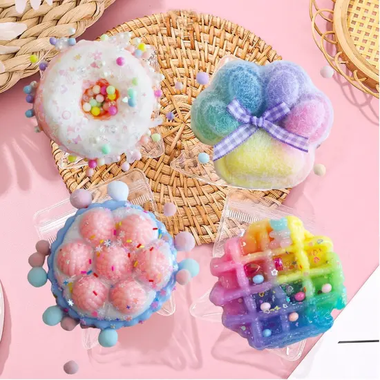 4 Pack Cake Soft Squishy {2}