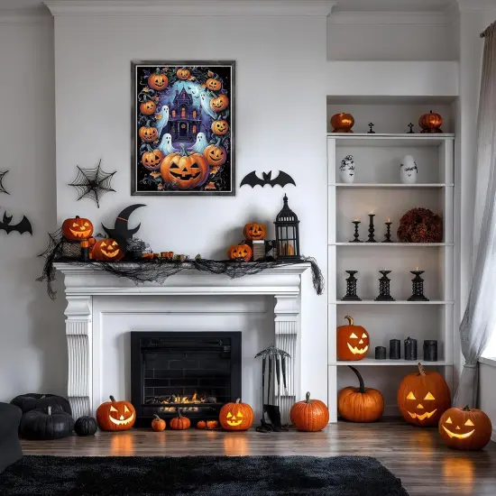 Pumpkin 5D Diamond Art Kits {2}