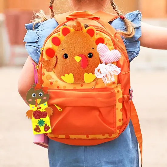 24 Set Turkey Crafts Kits DIY Thanksgiving Activity {4}